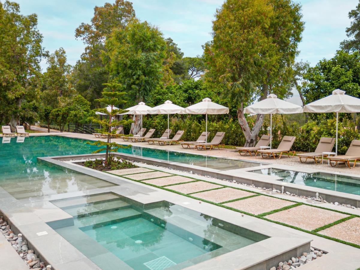 Grecotel Luxme Palms At Riviera Olympia & Aqua Park Лутра-Кіллініс Екстер'єр фото