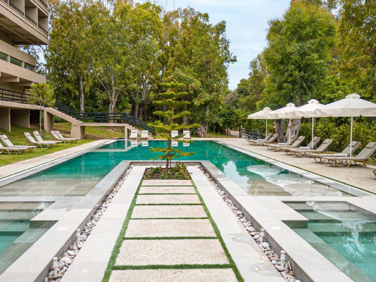Grecotel Luxme Palms At Riviera Olympia & Aqua Park Лутра-Кіллініс Екстер'єр фото
