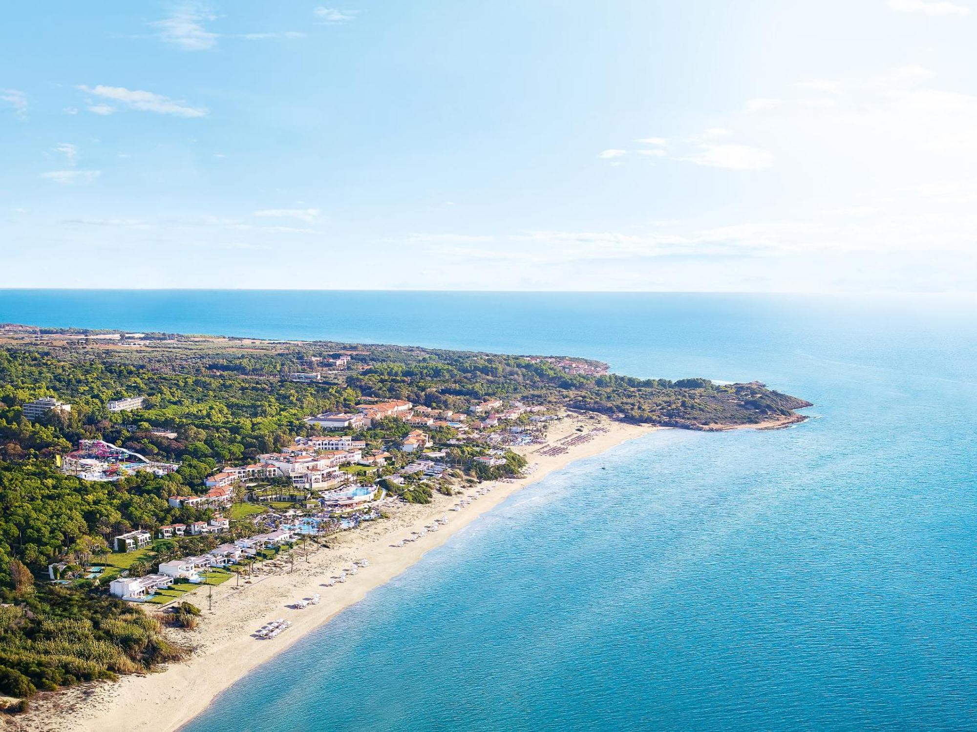 Grecotel Luxme Palms At Riviera Olympia & Aqua Park Лутра-Кіллініс Екстер'єр фото