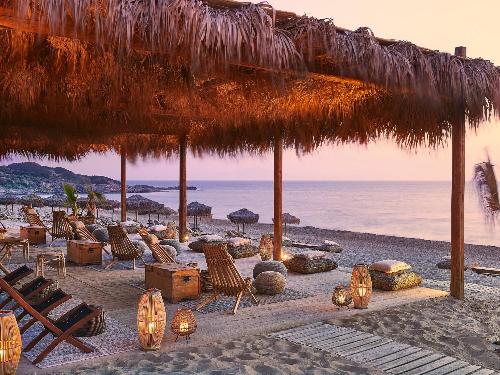 Grecotel Luxme Palms At Riviera Olympia & Aqua Park Лутра-Кіллініс Екстер'єр фото
